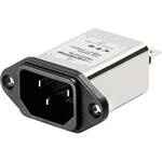 TE Connectivity 6609006-1 Netfilter Met IEC-connector 250 V/AC 1 A 10 mH 1 stuk(s)