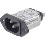 TE Connectivity PE0SXDSXA=C2228 Netfilter Met schakelaar, Met 2 zekeringen, Met IEC-connector 250 V/AC 10 A 1 stuk(s)