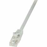 LogiLink CQ3095S RJ45 Netwerkkabel, patchkabel CAT 6A S/FTP 10.00 m Groen Vlambestendig, Snagless 1 stuk(s)