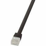 LogiLink CQ2042S RJ45 Netwerkkabel, patchkabel CAT 6 S/FTP 1.50 m Grijs Vlambestendig, Snagless 1 stuk(s)