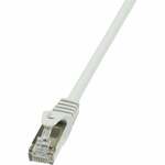 LogiLink CF2091U RJ45 Netwerkkabel, patchkabel CAT 6 U/UTP 10.00 m Wit Zeer flexibel 1 stuk(s)