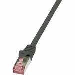 LogiLink CP1064U RJ45 Netwerkkabel, patchkabel CAT 5e U/UTP 3.00 m Rood Snagless 1 stuk(s)