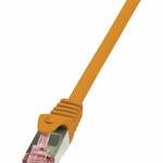 LogiLink CP2091S RJ45 Netwerkkabel, patchkabel CAT 6 F/UTP 10.00 m Wit Snagless 1 stuk(s)