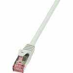 LogiLink CP2093S RJ45 Netwerkkabel, patchkabel CAT 6 F/UTP 10.00 m Zwart Snagless 1 stuk(s)