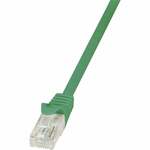 LogiLink CQ2026S RJ45 Netwerkkabel, patchkabel CAT 6 S/FTP 0.50 m Blauw Vlambestendig, Snagless 1 stuk(s)