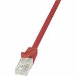 LogiLink CP1022U RJ45 Netwerkkabel, patchkabel CAT 5e U/UTP 0.50 m Grijs 1 stuk(s)