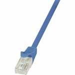 LogiLink CP2051S RJ45 Netwerkkabel, patchkabel CAT 6 F/UTP 2.00 m Wit Snagless 1 stuk(s)