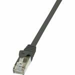 LogiLink CP1025U RJ45 Netwerkkabel, patchkabel CAT 5e U/UTP 0.50 m Groen Snagless 1 stuk(s)