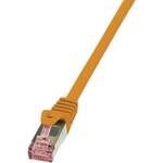 LogiLink CQ2063S RJ45 Netwerkkabel, patchkabel CAT 6 S/FTP 3.00 m Zwart Vlambestendig, Snagless 1 stuk(s)