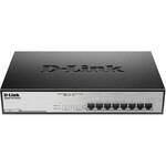 D-Link DGS-1008P Netwerk switch 8 poorten 1 GBit/s PoE-functie