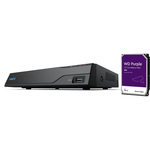 Hikvision Digital Technology DS-7604NI-K1 Netwerk Video Recorder (NVR) 1U Zwart