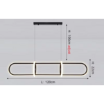 Moderne LED Hanglamp - Stijlvolle Hanglamp voor Woonkamers, Slaapkamers & Hotel