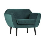 Bronx71 Velvet fauteuil Billy okergeel.
