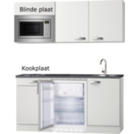 keukenblok 140cm incl de koelkast 50cm RAI-0987