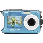 GoXtreme Reef Blue Digitale camera 24 Mpix Blauw Full-HD video-opname, Waterdicht tot 3 m, Onderwatercamera, Schokbestendig, Met ingebouwde flitser