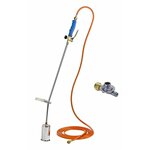 Onkruidbrander / Onkruidverdelger Met 6 Gasflessen 76 Cm - Onkruidbranders