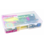 Opbergbox Met Deksel Tiger Tess Vrijstaand Blauw - Zwart
