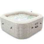 Intex opblaasbare spa | 4-persoons chevron deluxe