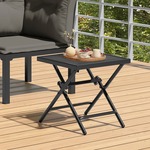 Campingtafel Opvouwbaar In Hoogte Verstelbare Vouwtafel met Aluminium Tafelblad Klaptafel Incl. Draagtas 90 x 60,5 x 52 cm (Zilver)