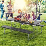 CLS Outdoor Opvouwbare Picknicktafel Opbergtas Draagbare Onzichtbare Zak opslag Opknoping Pocket Stijl: Kleine Zak