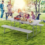 CLS Outdoor Opvouwbare Picknicktafel Opbergtas Draagbare Onzichtbare Zak opslag Opknoping Pocket Stijl: Tafel Medium + Grote Zak