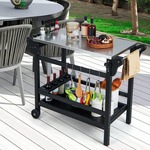 Tuinwerktafel Met Zinken Blad