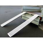 cartrend 50127 Oprijsteunen 1000 kg Staal 200 cm x 25 cm x 5 cm