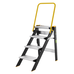 W.steps Inklapbare trap 5000R met beugel - 4 treden - WI808044