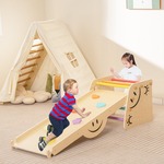 1x Opstapkrukje -Opstapkrukje/trappetje zwart met anti-slip -150 kg - oppervlak 42 x 29 cm