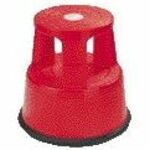 Opstapkrukje Max. belastbaar gewicht 100 KG Opstapkrukje - opstapje/trappetje rood met anti-slip -100 kg - oppervlak 29