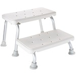 Opstapkrukje Max. belastbaar gewicht 100 KG Opstapkrukje - opstapje/trappetje rood met anti-slip -100 kg - oppervlak 29