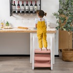 Keuken krukje opstapje opstapkruk - opstapkrukje - Badkamerkrukje - Kruk - Badkamerkruk - Krukje - Trappetje - Kleine