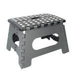 2 Stuks Opstapkrukje -Opstapkrukje/trappetje Grijs met anti-slip -120 kg - oppervlak 38 x 29 x 24cm