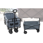 Bolderwagen/bolderkar - max. 70kg - grijs