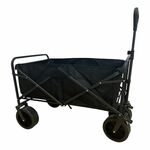 AXI AB210 Opvouwbare Bolderwagen / Vouwwagen met dak, tas, rem en duwstang Blauw - Metaal