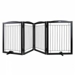 VEVOR Hondenhek Dierenhek Kinderhekje Opvouwbaar Bruin 508x610mm