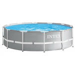 Intex opzetzwembad met accessoires Ultra XTR frame 488 x 122 cm antraciet