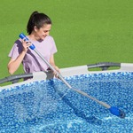 BluMill Familie Zwembad - Opzetzwembad- Inclusief Filter - Ruim Formaat - 306 cm x 75cm