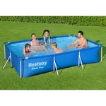 Intex opzetzwembad met pomp 26720GN Prism 427 x 107 cm grijs