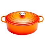 LE CREUSET - Aardewerk - Saladeschaal 24cm 2,20l Oranjerood