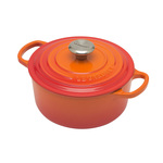 LE CREUSET - Signature - Braadpan rond 26cm 5,30l Oranjerood