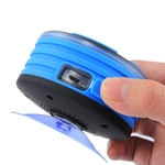 HOPESTAR H45 PARTY draagbare outdoor waterdichte Bluetooth-luidspreker ondersteuning handsfree bellen U-schijf TF-kaart 3 5 mm AUX & FM (blauw)