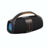 New Rixing NR-6011M Bluetooth 5.0 Portable Outdoor Karaoke Wireless Bluetooth Speaker with Microphone & Shoulder Strap(Green)