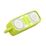 T & G TG227 Outdoor Draagbare Waterdichte Bluetooth-muziekluidspreker met LED-ondersteuning FM / TF / USB