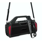 T & G TG227 Outdoor Draagbare Waterdichte Bluetooth-muziekluidspreker met LED-ondersteuning FM / TF / USB