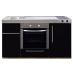 MPB 150 Zwart metalic met koelkast en oven RAI-939