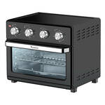 Severin TO 2065 Mini-oven Met handmatige temperatuursinstelling, Timerfunctie, Kabelgebonden, Incl. kookplaat, Met grillspies, Grillfunctie, Convectiefunctie