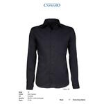 Giovanni Capraro 15-20 Heren Overhemd - Zwart