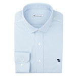 SALE! Giovanni Capraro 900-37 Heren Overhemd - Donker Blauw - Maat L