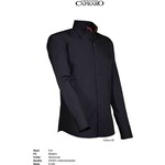 SALE! Giovanni Capraro 914-85 Heren Overhemd - Zwart [Rood accent] - Maat S